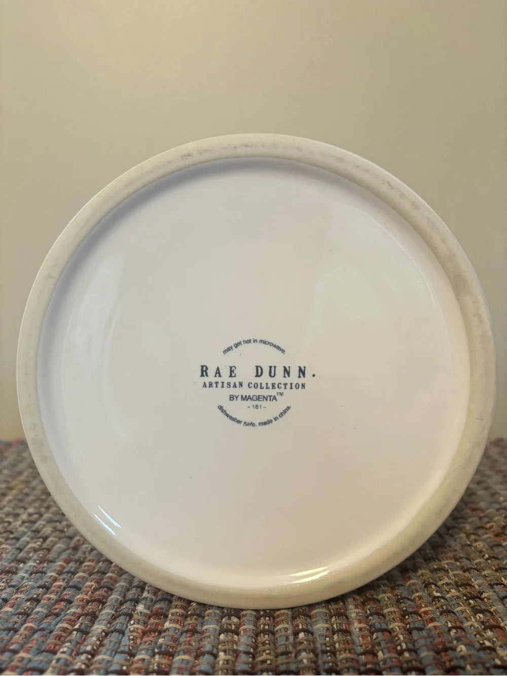 Rae Dunn White Ceramic 